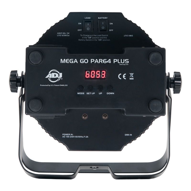 American DJ MEGA GO PAR64 PROFILE PLUS Battery Powered Par