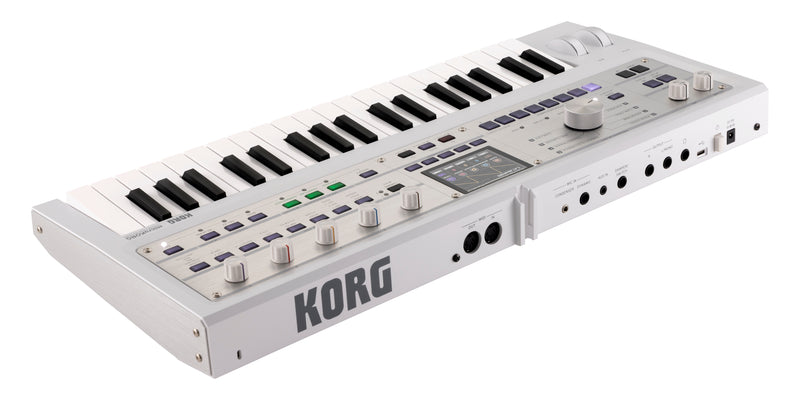 Korg MICROKORG MK2 Limited Edition Synthesizer / Vocoder (Metallic White)