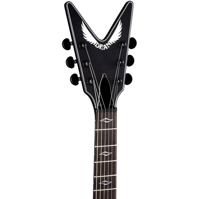 Dean Guitars ML SEL FL BKS Select Fluence Electric Guitar (Black Satin)