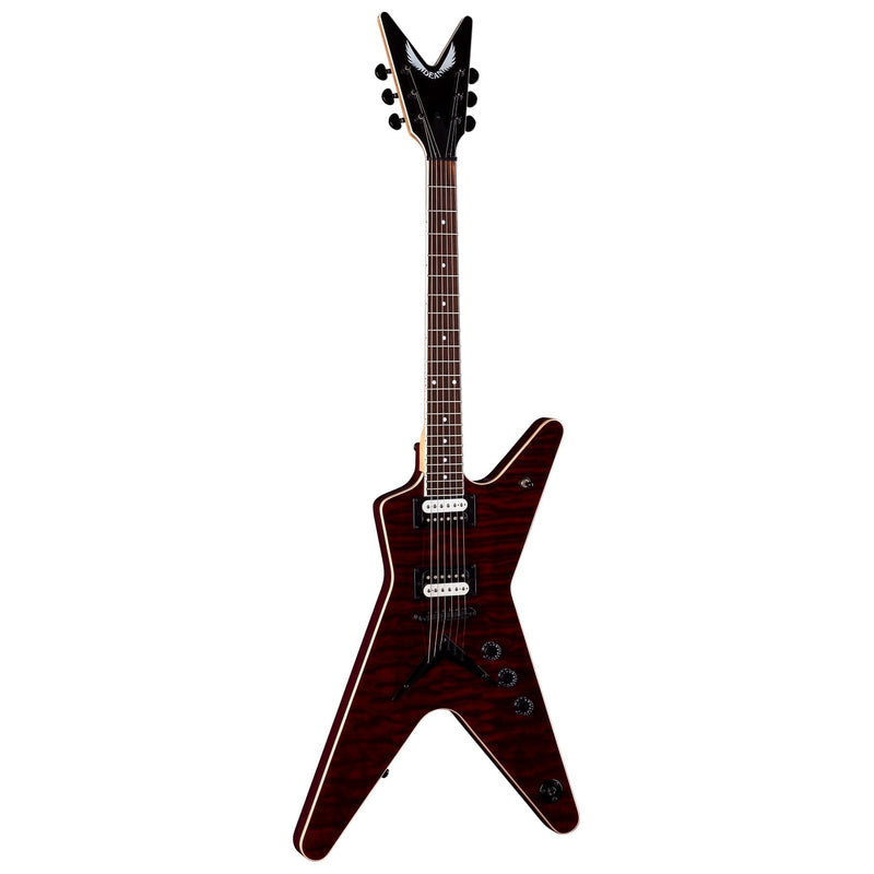 Dean Guitars MLX QM SC Quilt Maple Electric Guitar (Scary Cherry)