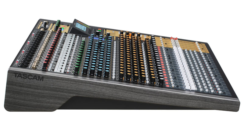 Tascam MODEL2400 24-Track Flagship Analog Recording Console & Live Mixer with Audio Interface