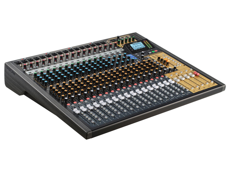 Tascam MODEL2400 24-Track Flagship Analog Recording Console & Live Mixer with Audio Interface