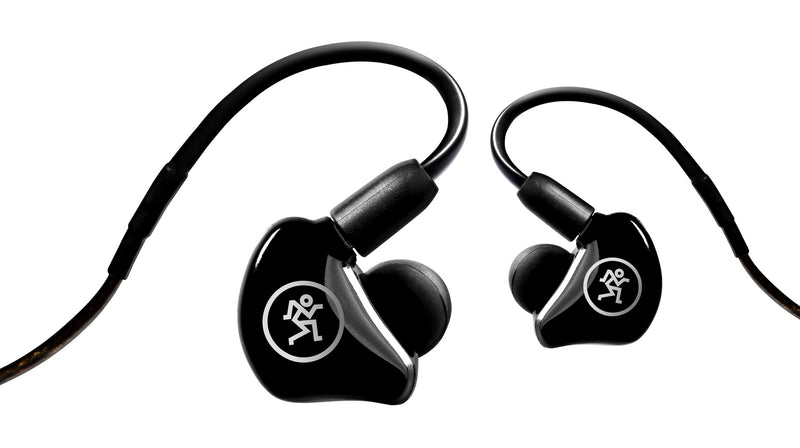 Écouteurs intra-auriculaires Mackie CR-BUDS+ avec microphone intégré et télécommande - Noir