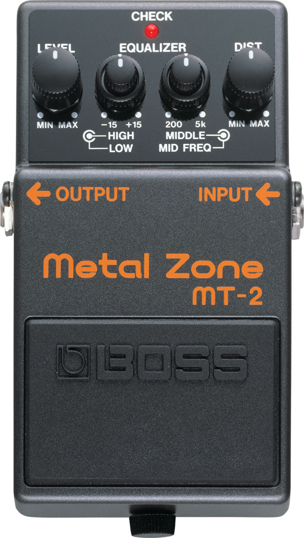 Boss MT-2 Pédale de distorsion Metal Zone
