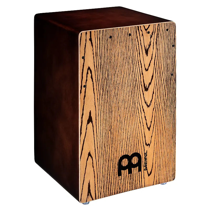 Meinl JBBCTH Jumbo Backbeat Bass Cajon Box Drum with Ported Sound Hole and Snares (Tropical Hardwood)