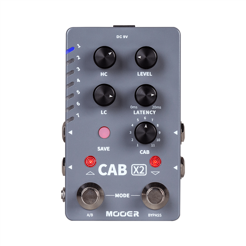 Mooer M724 Cab X2 Stereo Cabinet Simulation Pedal