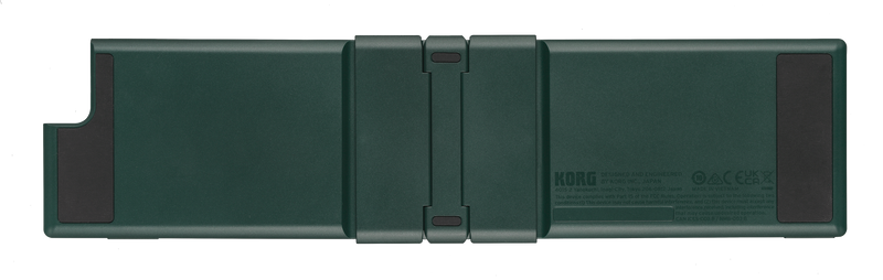 Korg NANOKEYFDAG Foldable Pocket Size MIDI Keyboard (Alpine Green)