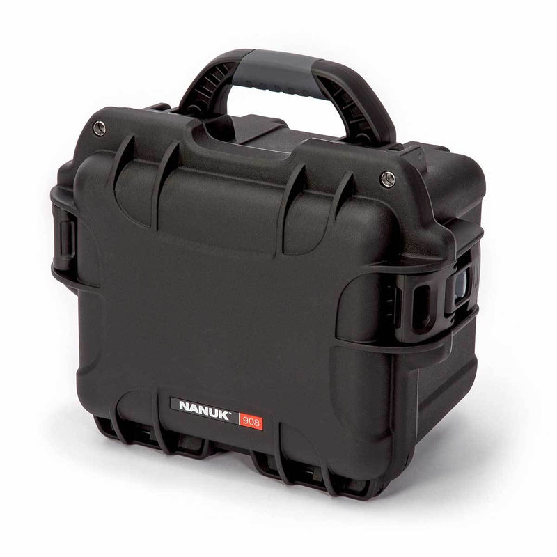 Nanuk 908 Mid Size Utility Case with Cubed Foam (Black)