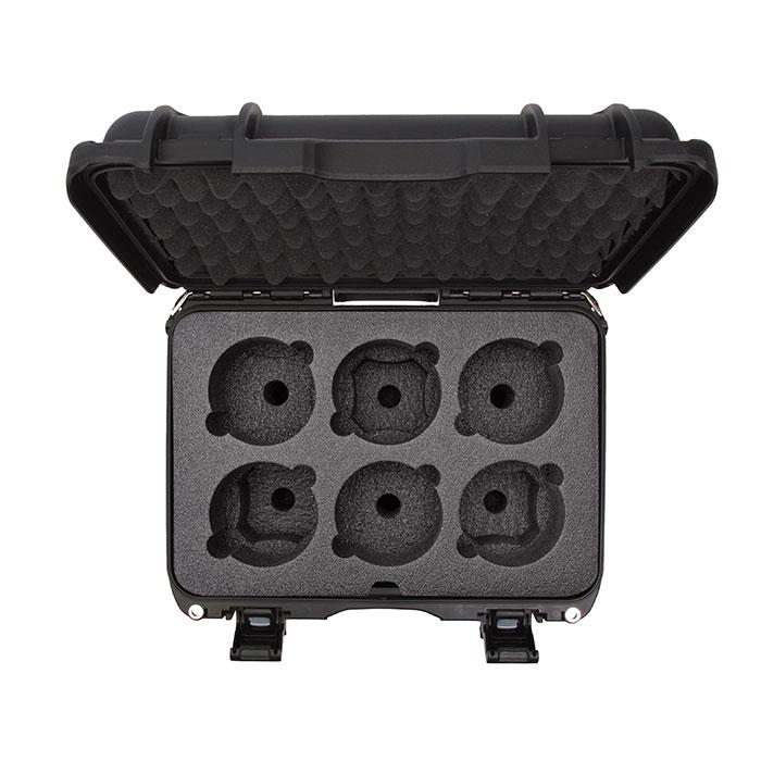 Nanuk 918 Lens Case for 6 Camera Lenses (Black)