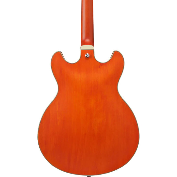 Ibanez AS73TTF Semi Hollow-Body Electric Guitar (Transparent Tangerine Flat)