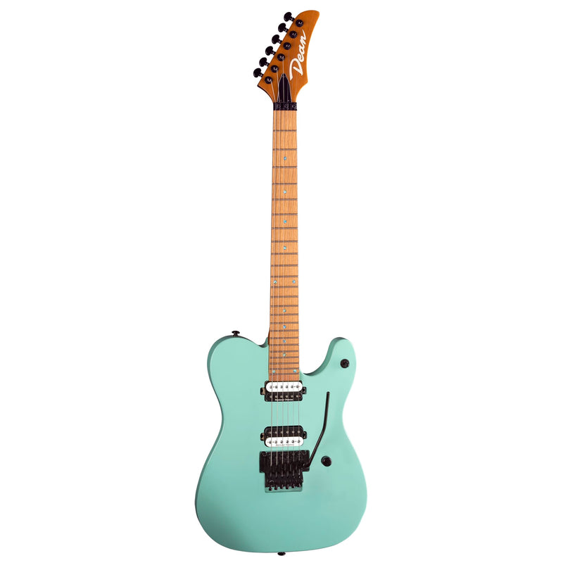 Dean Guitars NV24 F RM MG Floyd Roasted Maple Electric Guitar (Mint Green)