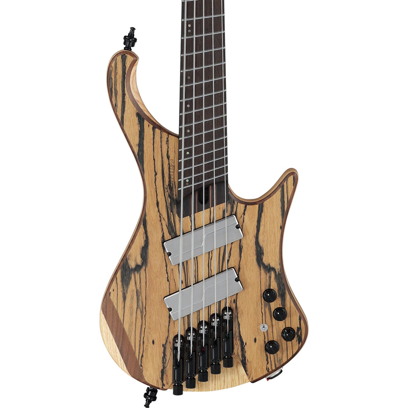 Ibanez EHB1675MSNTF 5 String Multi-Scale Headless Electric Bass Guitar (Natural Flat)