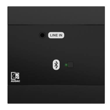 Audac NWP300/B Universal Network/PoE Wall Panel Controller (Black)