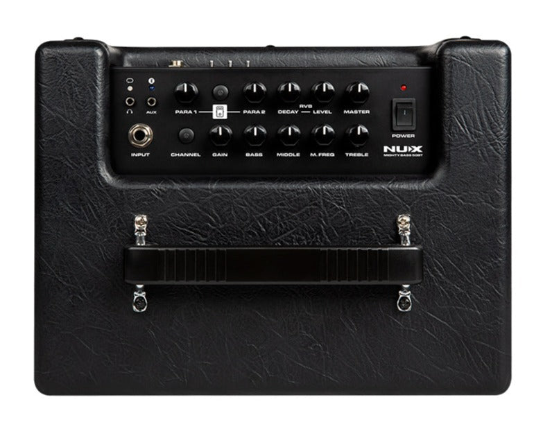NuX MIGHTYBASS50BT Mighty Bass 50BT Amplificateur de basse à modélisation compact 50 watts avec Bluetooth - Haut-parleur 6,5"