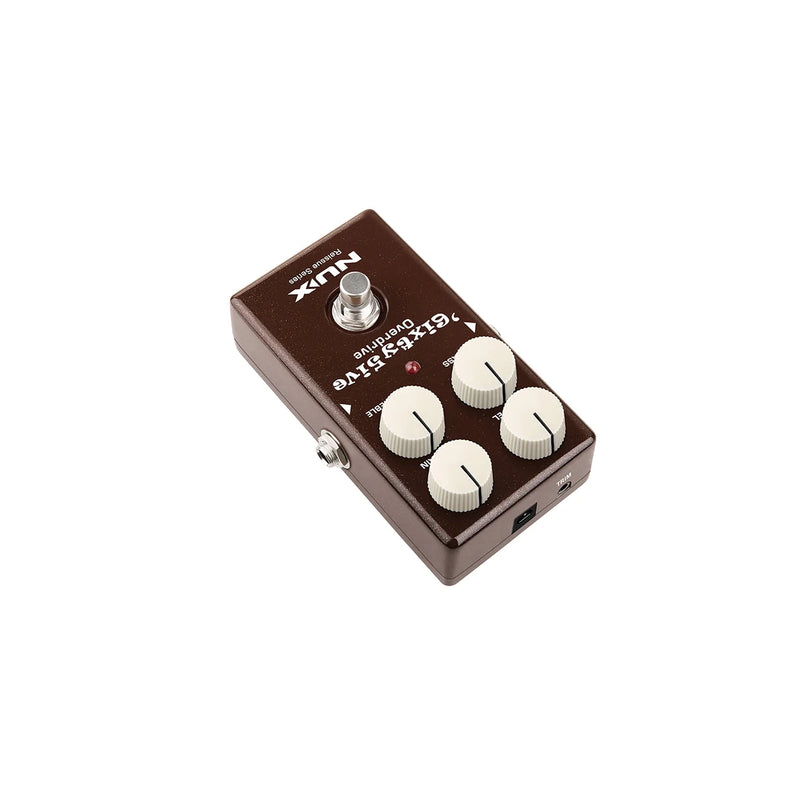 NUX 6IXTY5IVE-OVERDRIVE Pédale d'overdrive pour guitare