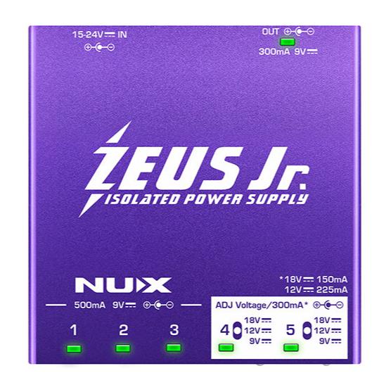 NUX ZEUS-JR All-Isolated Power Supply