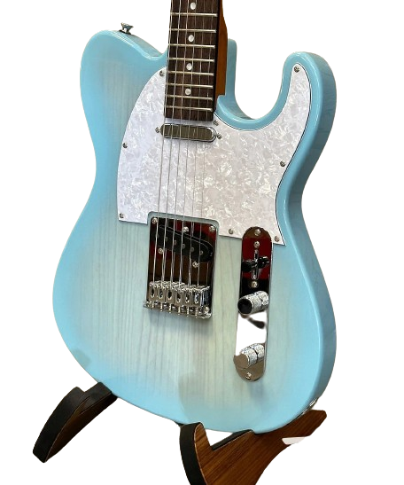 TAGIMA OASIS T-TCBL-DF / PW Guitare électrique (Burst bleu céleste transparent)