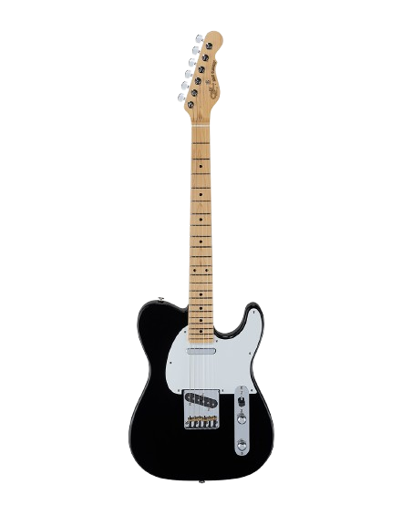 G&L FDACLA-JTB-MP Fullerton Deluxe ASAT Classis Alnico Electric Guitar (Jet Black)