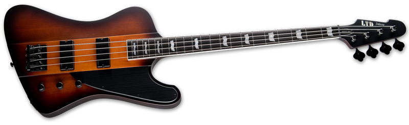 ESP LTD Phoenix-1004 Electric Bass Guitar (Tobacco Sunburst Satin)