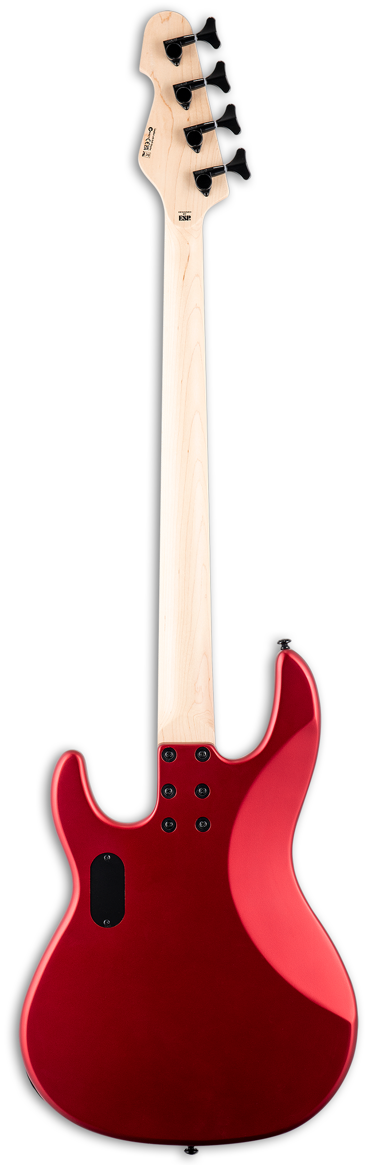 ESP LTD AP-4 Bass Guitar (Candy Apple Red Satin)