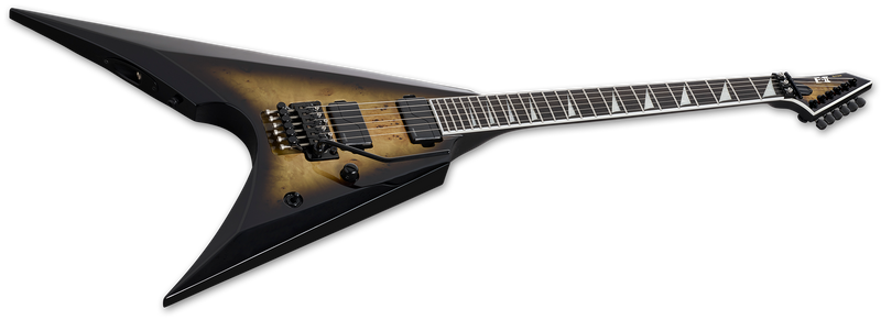 Guitare électrique ESP E-II ARROW (Nebula Black Burst)