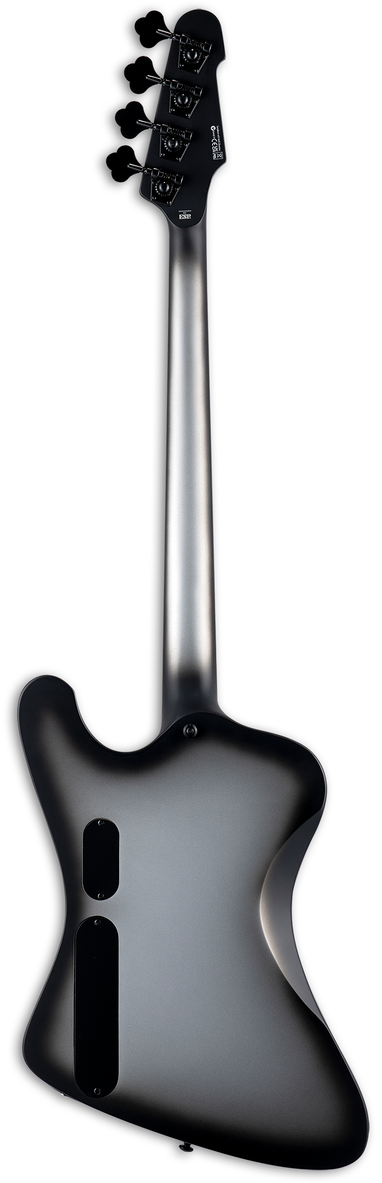 ESP LTD Phoenix-1004 Electric Bass Guitar (Silver Sunburst Satin)