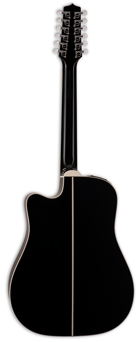 Takamine EF381DX Legacy Series 12 Strings Acoustic Guitar (Black)