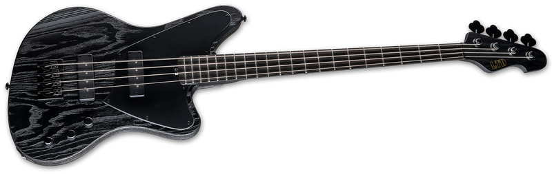 ESP LTD Orion-4 Signature Behemoth Electric Bass Guitar (Black Blast)