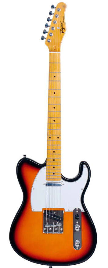 Tagima TW 55-SB-LF/WH Electric Guitar (Sunburst)