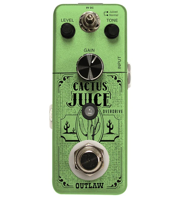 Outlaw CACTUS-JUICE Overdrive Effects Pedals