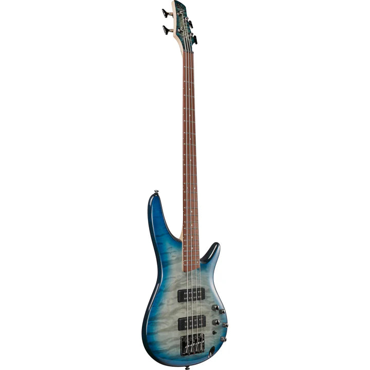 Ibanez SR400EQMSCB Electric Bass Guitar (Stained Cosmic Blue Starburst)