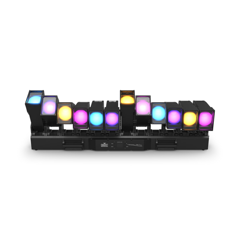 Chauvet ProfessionalCOLORADO-PXL-CURVE12 12 Réglettes LED RGBW motorisées classées IP65