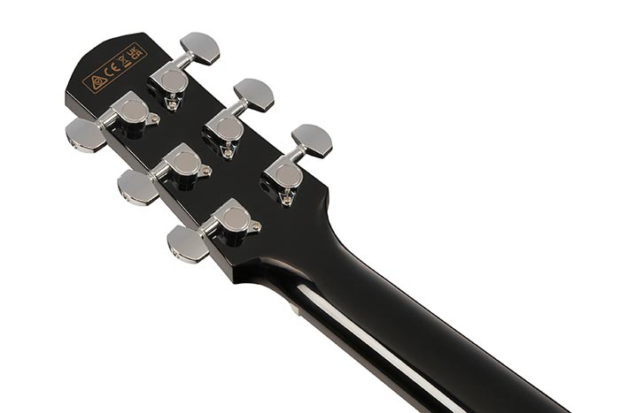 Ibanez AAM100EBK Advanced Acoustic Series Acoustic Electric Guitar (Black High Gloss)