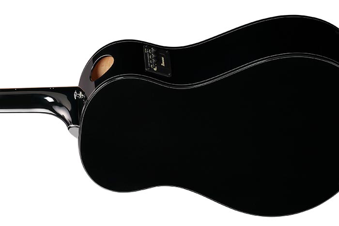 Ibanez AAM100EBK Advanced Acoustic Series Acoustic Electric Guitar (Black High Gloss)