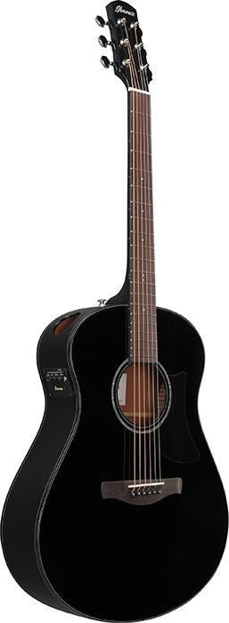Ibanez AAM100EBK Advanced Acoustic Series Acoustic Electric Guitar (Black High Gloss)