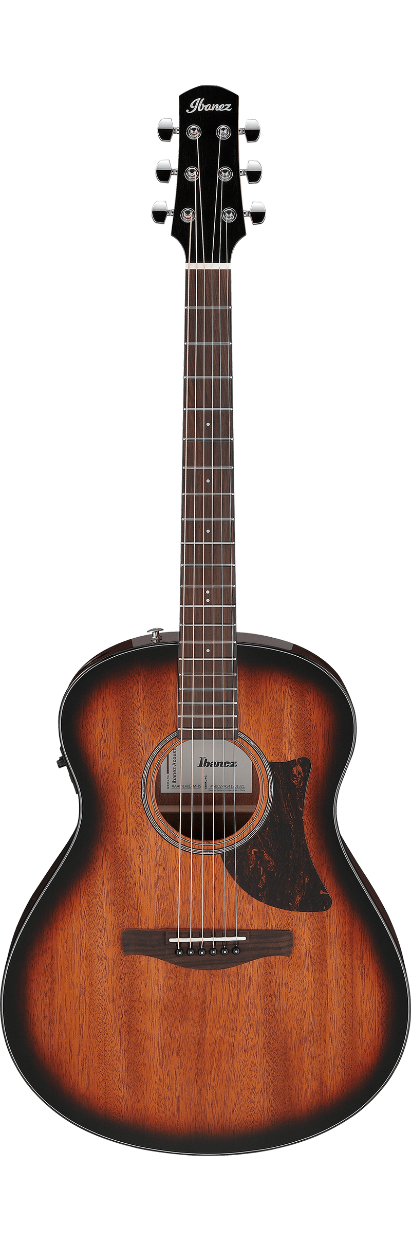 Ibanez AAM140EMHS Advanced Acoustic Series Acoustic Electric Guitar (Mahogany Sunburst High Gloss)