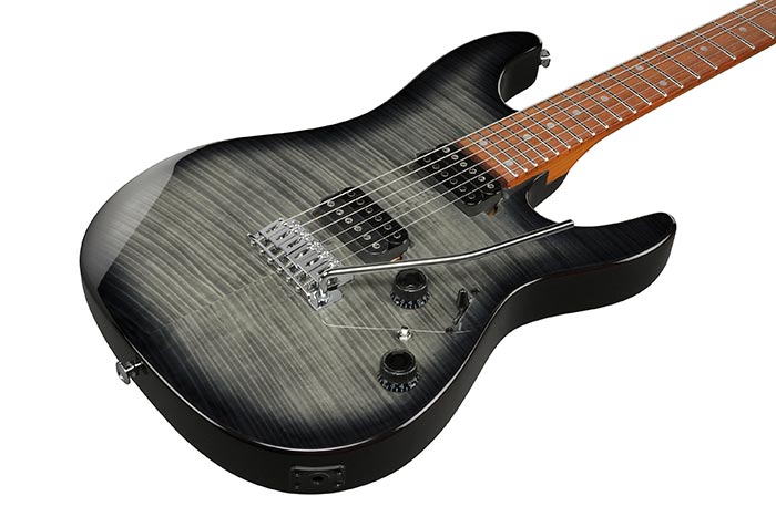 Ibanez AZ24S1FTKS Electric Guitar (Transparent Black Sunburst)