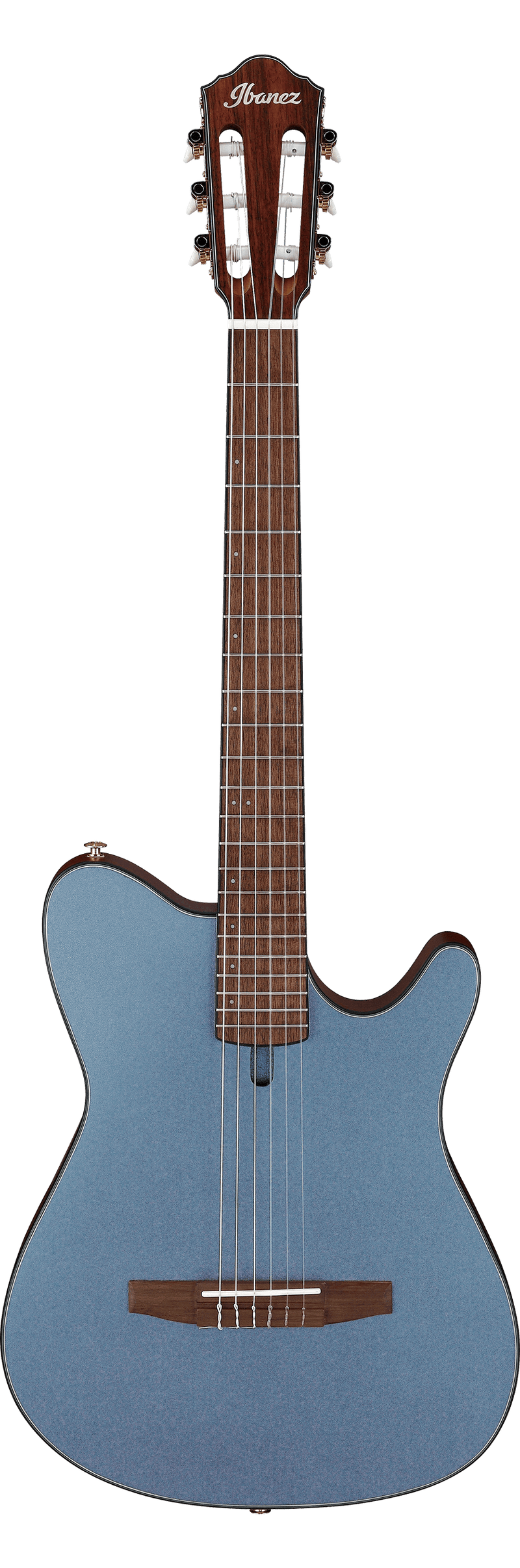 Guitare acoustique ibanez frh10n (plat métallique bleu indigo)