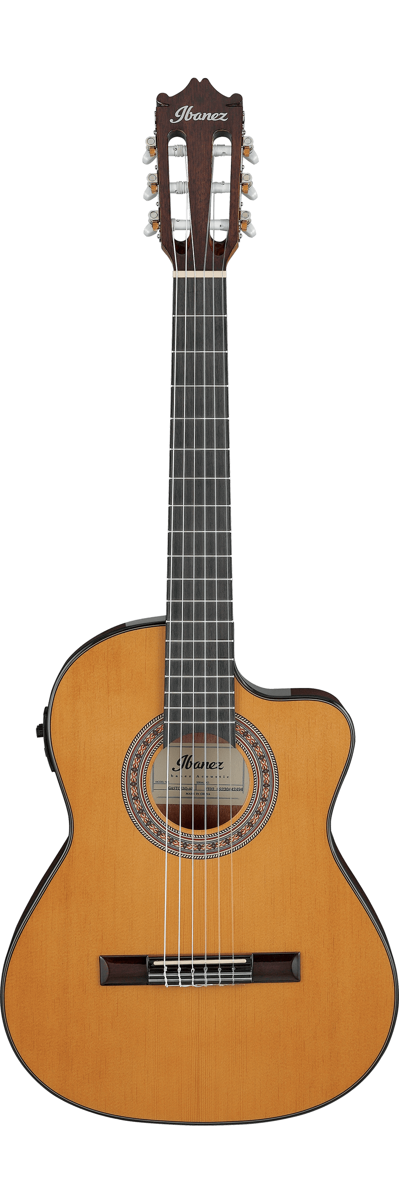 Guitare acoustique Ibanez GA5TCE3Q (Amber High Gloss)