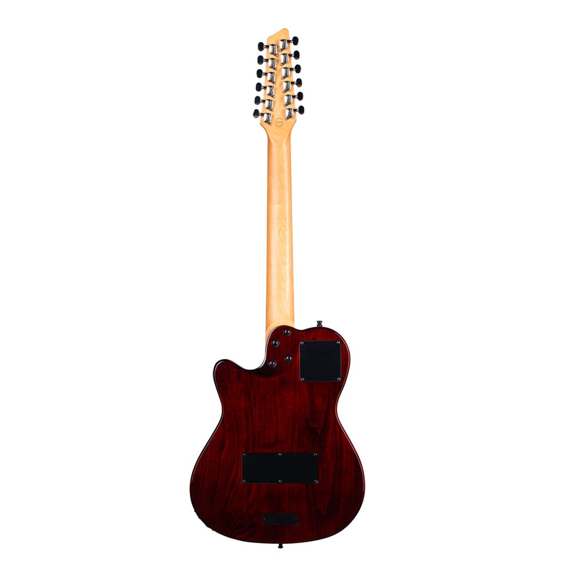 Godin Guitars A12 Electric Guitar (Light Burst)