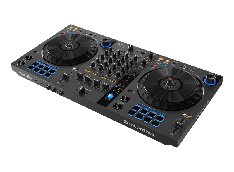 Pioneer DJ DDJ-FLX6-GT 4-Deck Rekordbox and Serato DJ Contrôleur (Matte Gray)