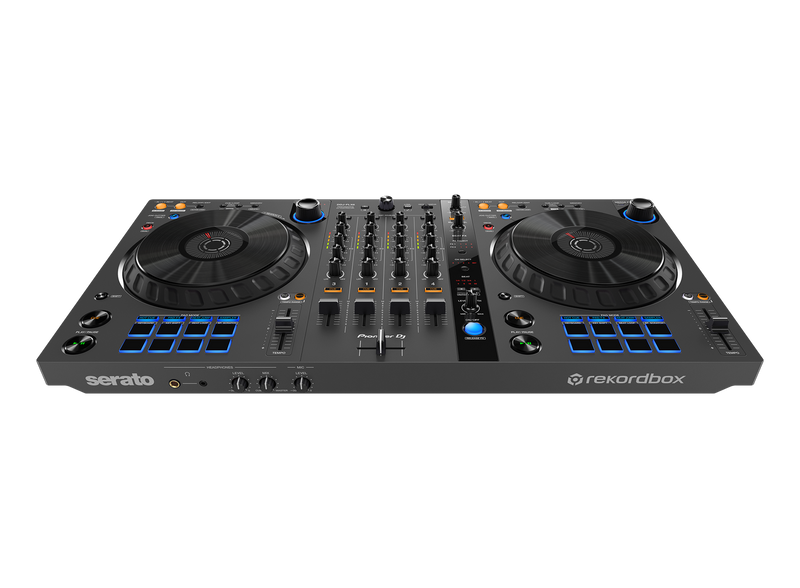 Pioneer DJ DDJ-FLX6-GT 4-Deck Rekordbox and Serato DJ Contrôleur (Matte Gray)