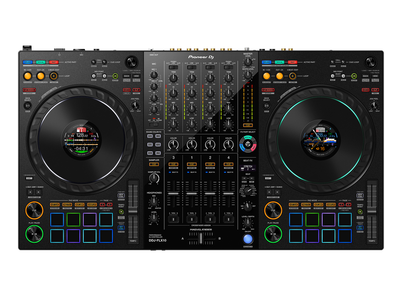 Pioneer DJ DDJ-FLX10 Contrôleur DJ 4 platines