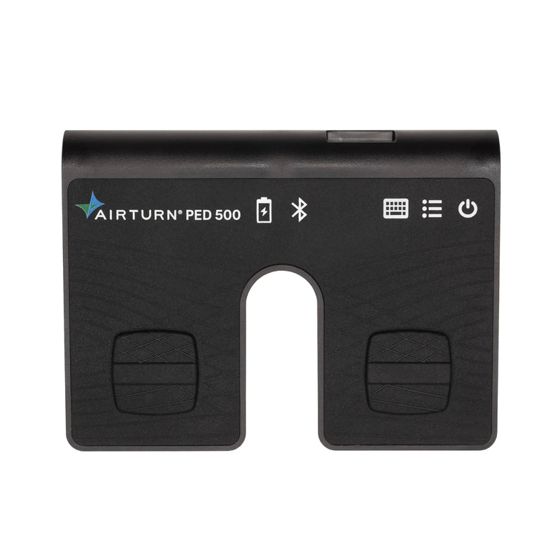 AirTurn PED 500 Dual Bluetooth 4 Wireless Pedal With Rechargeable Battery