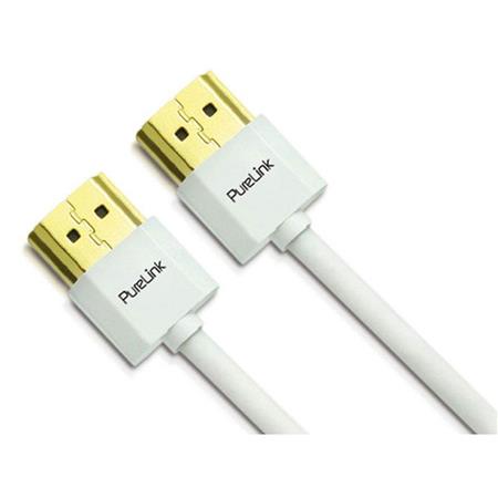 Câble HDMI ultra fin PureLink PS1700-02 ProSpeed avec technologie TotalWire - 2 m (blanc)
