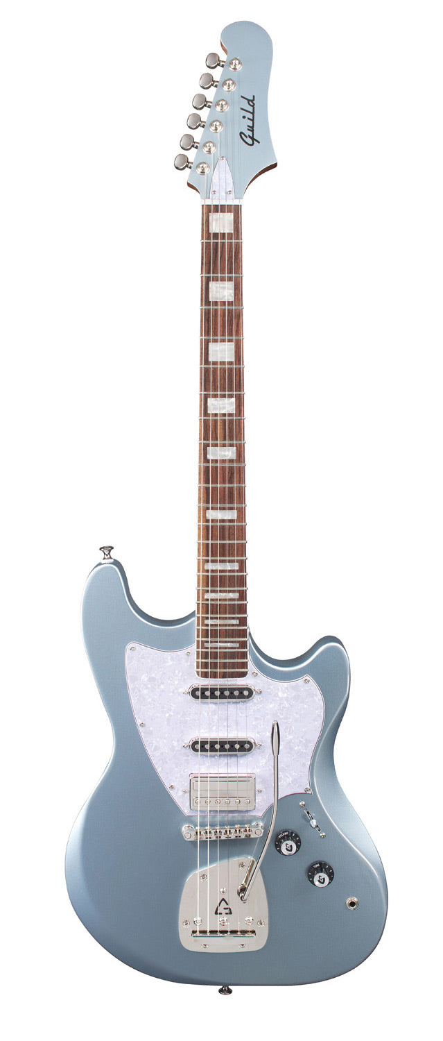 Guild SURFLINER DELUXE Electric Guitar (Glacier Blue Metallic)