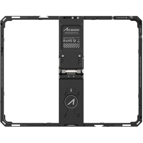 ACSSOON CINEVIEW 2 SDI SDI / HDMI Transmetteur vidéo sans fil / Kit de récepteur + IPAD Cage réglable PowerCage Pro II pour les appareils de 12,9 "(bundle)