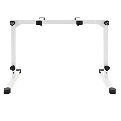 K&M 18820 Omega Pro Keyboard Stand w/Carry Strap (White)