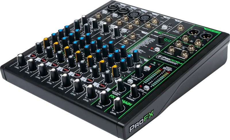 Mackie PROFX10V3 10-Channel Professional Effects Mixer With USB