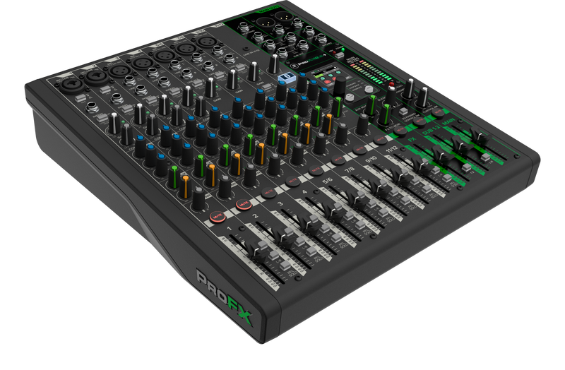 Mackie PROFX12V3+ Table de mixage analogique 12 canaux avec effets améliorés, modes d'enregistrement USB et Bluetooth
